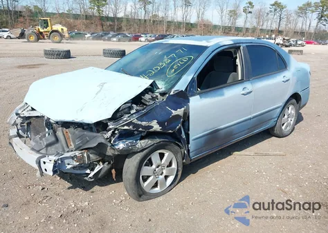 2008 Toyota Corolla S from USA, damaged, VIN 2T1BR32E68C919141